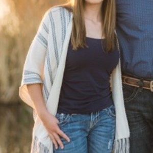 Lucky brand knit shall/cardigan